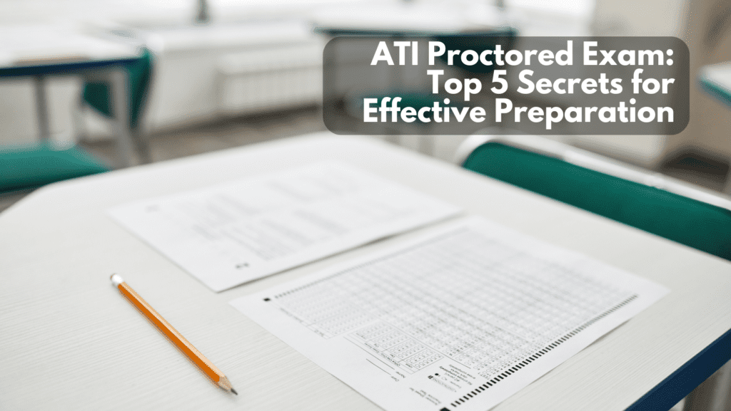 Read more about the article ATI Proctored Exam: Top 5 Secrets for Effective Preparation